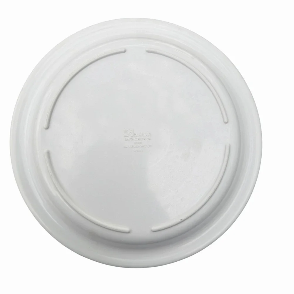 Selandia Barney Plate Kids 8.5in‎ White Vintage 1992 Strike Up The Band